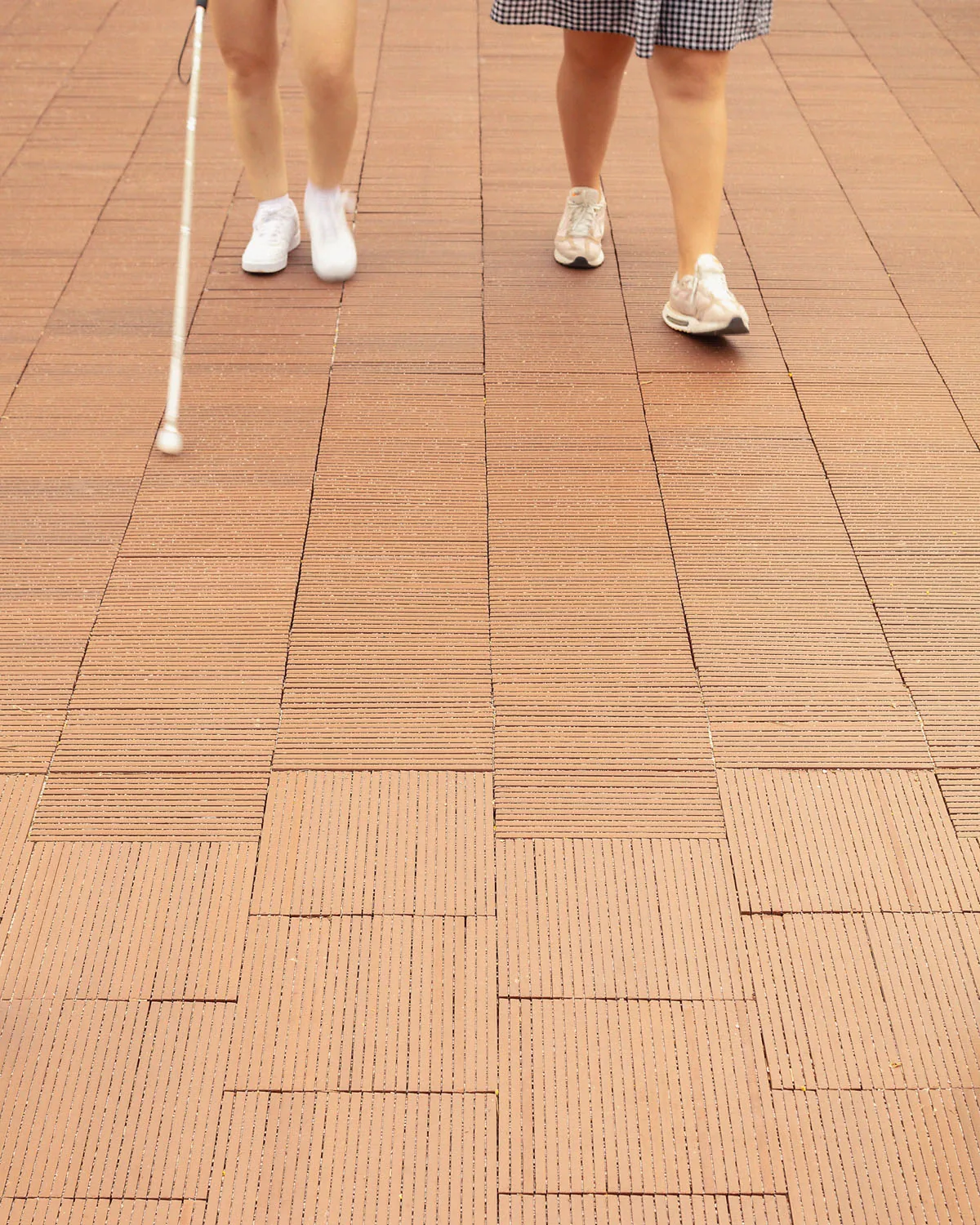 Drainker — Drainker · permeable ceramic paving in red-body stoneware