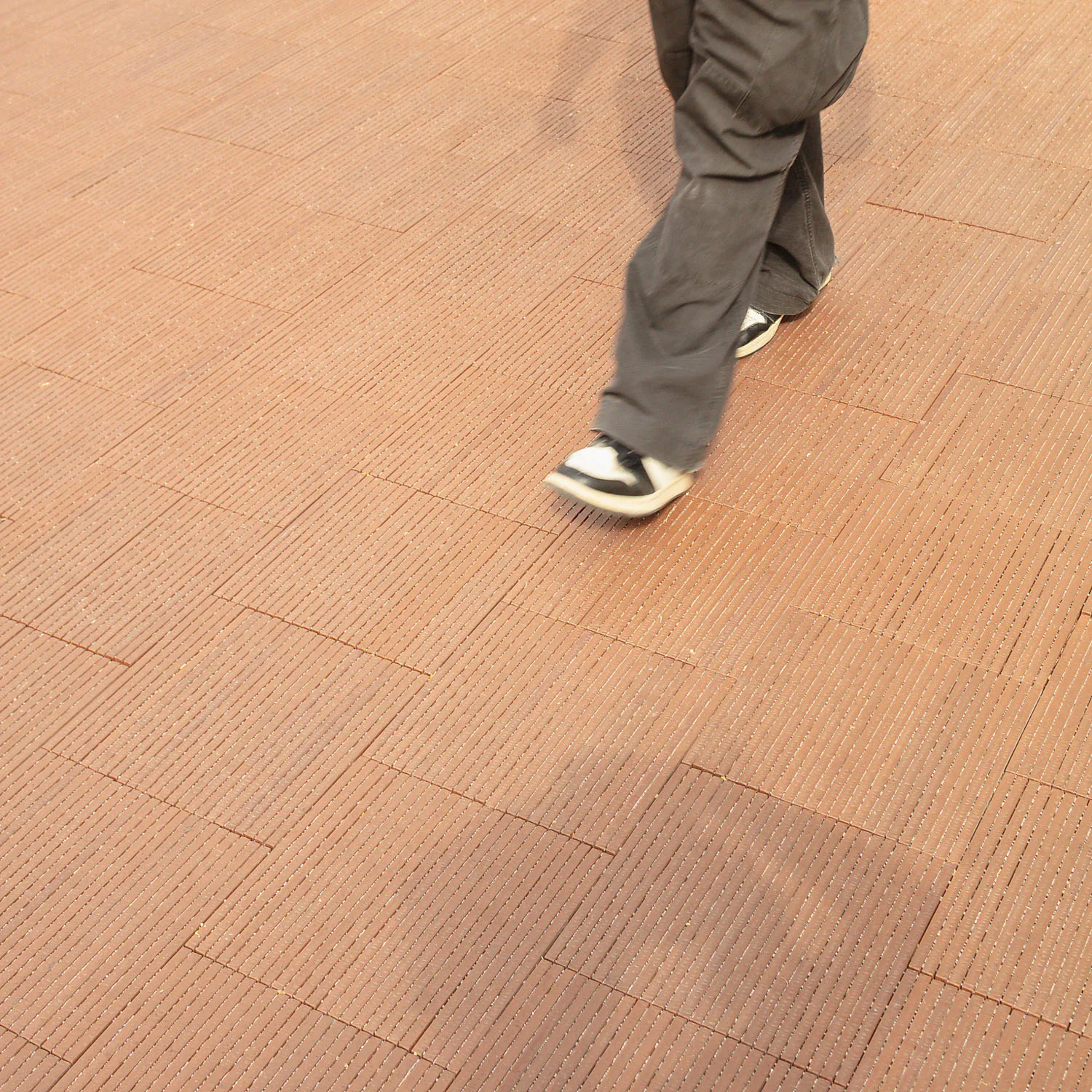 Drainker — Drainker · permeable ceramic paving in red-body stoneware